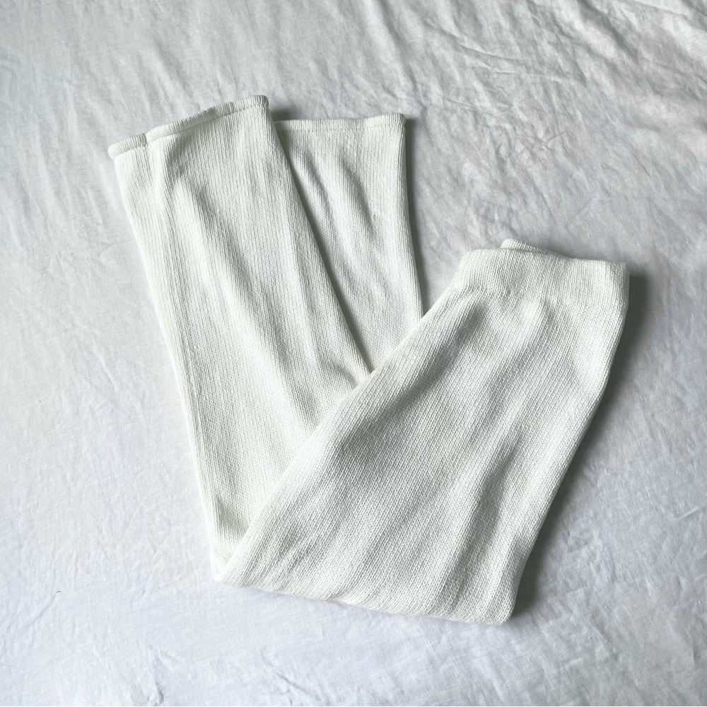 St agni White Knit Pants